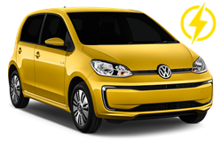 Voiture économique 3 portes 100 % électrique - Modèle Volkswagen e-Up